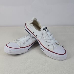 Converse All Star White Canvas Shoes
